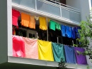 Rainbow Made of Laundry